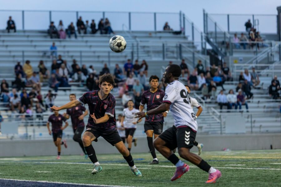 Twenty frames a second on a soccer pitch