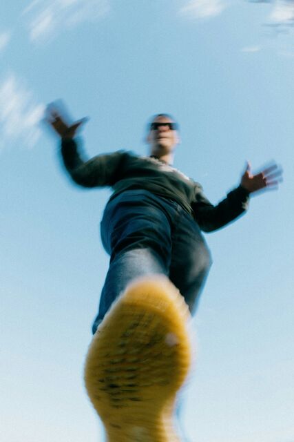 An out of focus sky