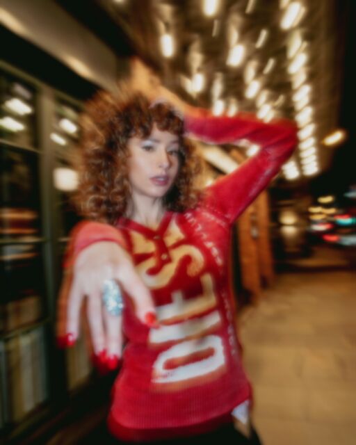 A street, out of focus